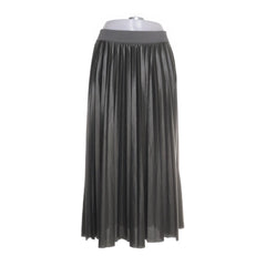 VILA | Grijze geplooide maxirok
