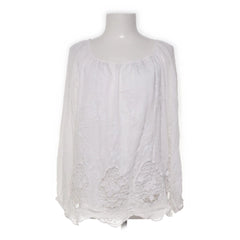 JS Millenium | Witte kanten blouse