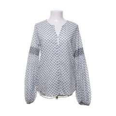 Hunkydory Essentials | Wit, Blauw - Blouse