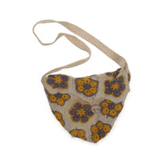 Beige, Geel, Lila - Schoudertas