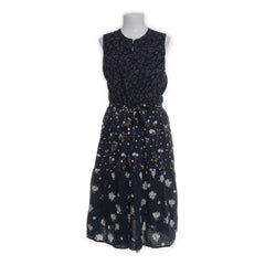 Comptoir des Cotonniers | Blauwe bloemen zomerjurk