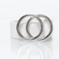 Witte Riem Met Ringen
