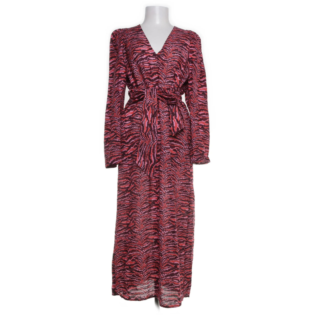 Roseanna | Lila, Rood - Maxi jurk