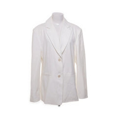 Nelly | Witte linnen blazer