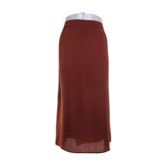 Y.A.S | Bruin - Maxi rok