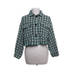Zara | Groene Houndstooth Cropped Jas