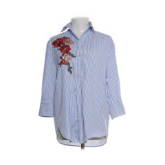 Goa | Wit, Blauw, Meerkleurig - Blouse