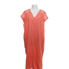 Free/Quent | Koraalrode kanten kaftan