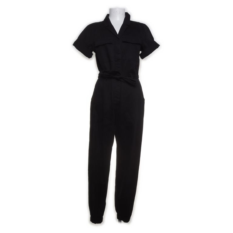 Divided by H&M | Zwarte jumpsuit met korte mouwen