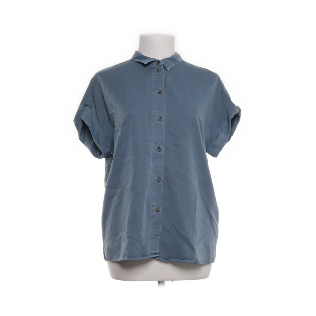 Jake*s | Blauw - Korte mouwen shirt