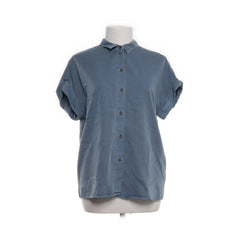 Jake*s | Blauw - Korte mouwen shirt