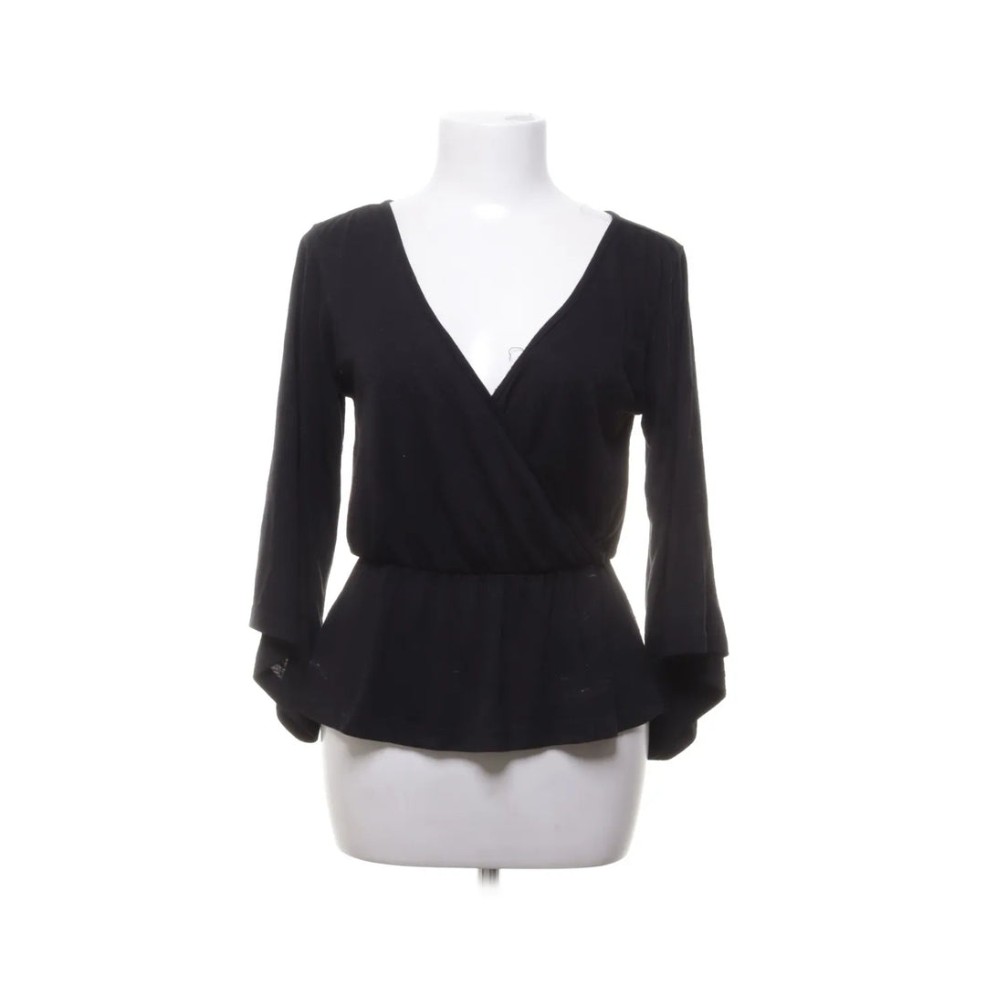 Bik Bok | Zwart - Peplum top