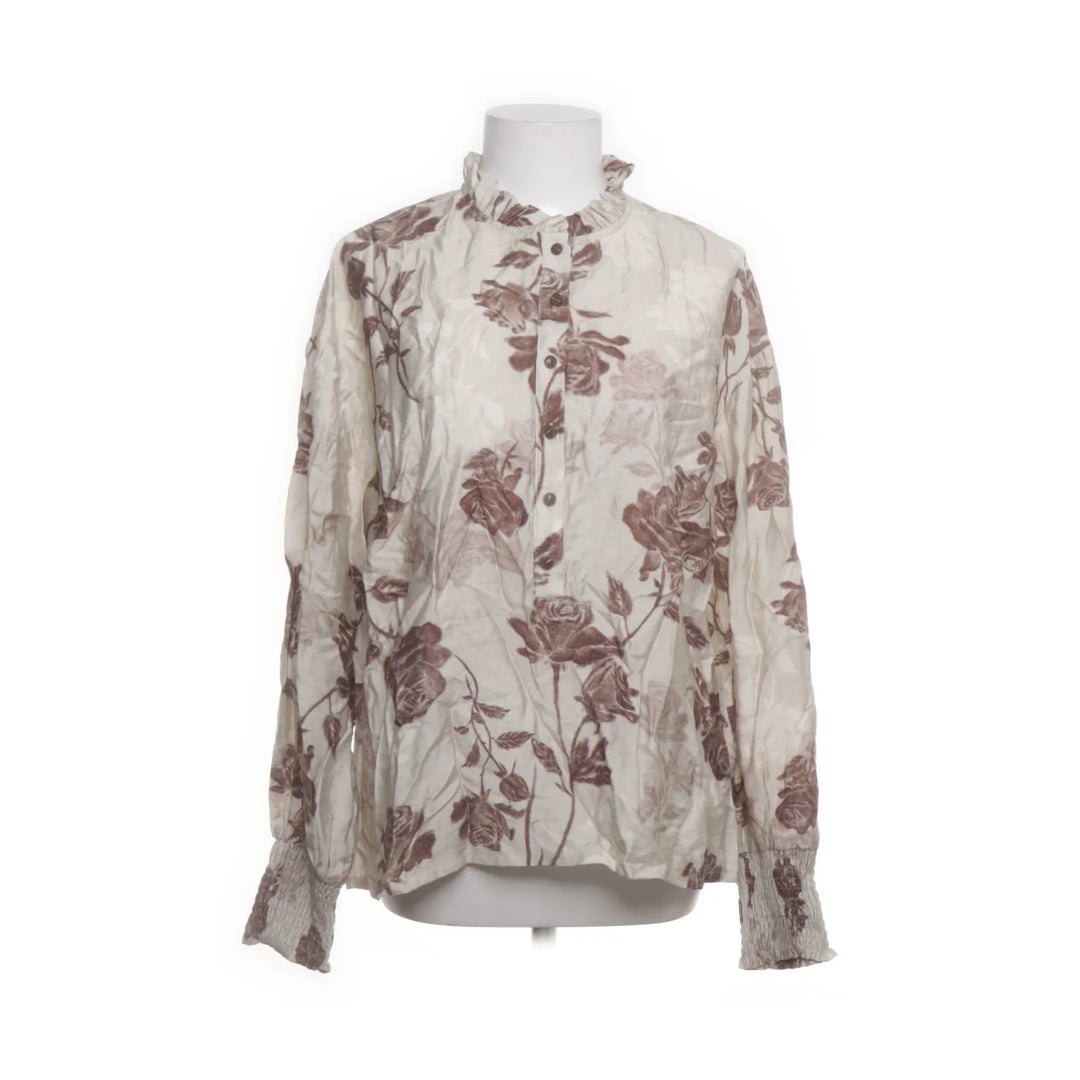 Luxzuz | Beige, Bruin - Blouse