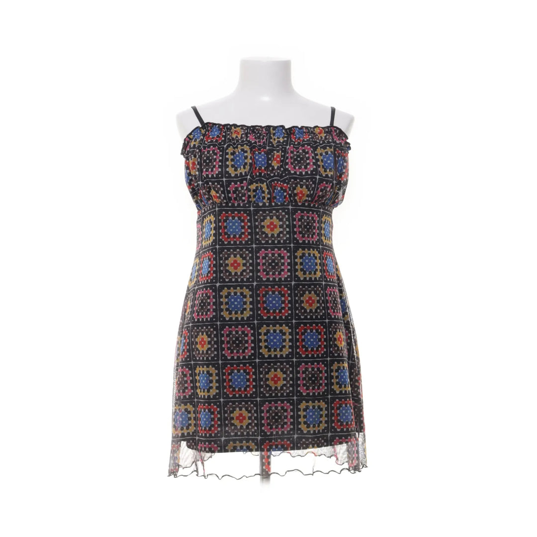 Daisy Street | Zwart, Meerkleurig - Jurk