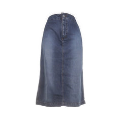 Repeat | Blauwe Denim Midi-rok