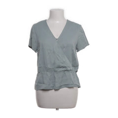 Samsøe & Samsøe | Grijsgroene peplum blouse