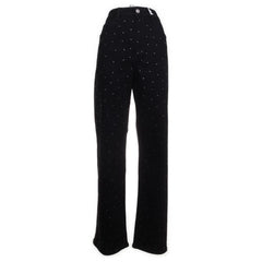 Camille | Zwarte Polka Dot Broek