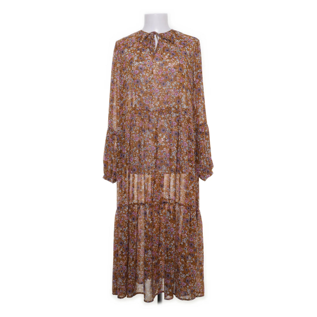 East Express | Bruin, Meerkleurig - Jurk