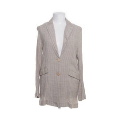 Mango | Beige linnen blazer
