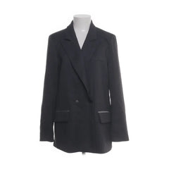 Pulz Jeans | Zwarte blazer met dubbele knoopsluiting