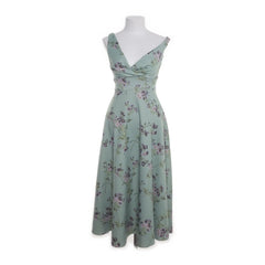 ASOS Design | Groene Bloemen Maxi-jurk