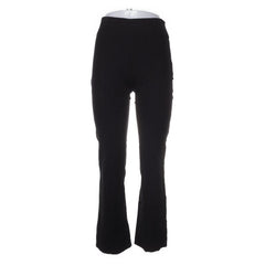 WERA | Zwarte broek met uitlopende pijpen