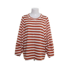 InWear | Oranje Gestreepte Oversized Trui