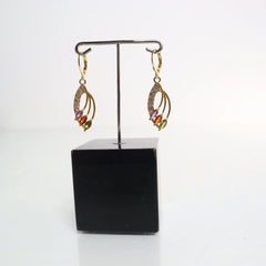 Goud, Meerkleurig - Oorbellen