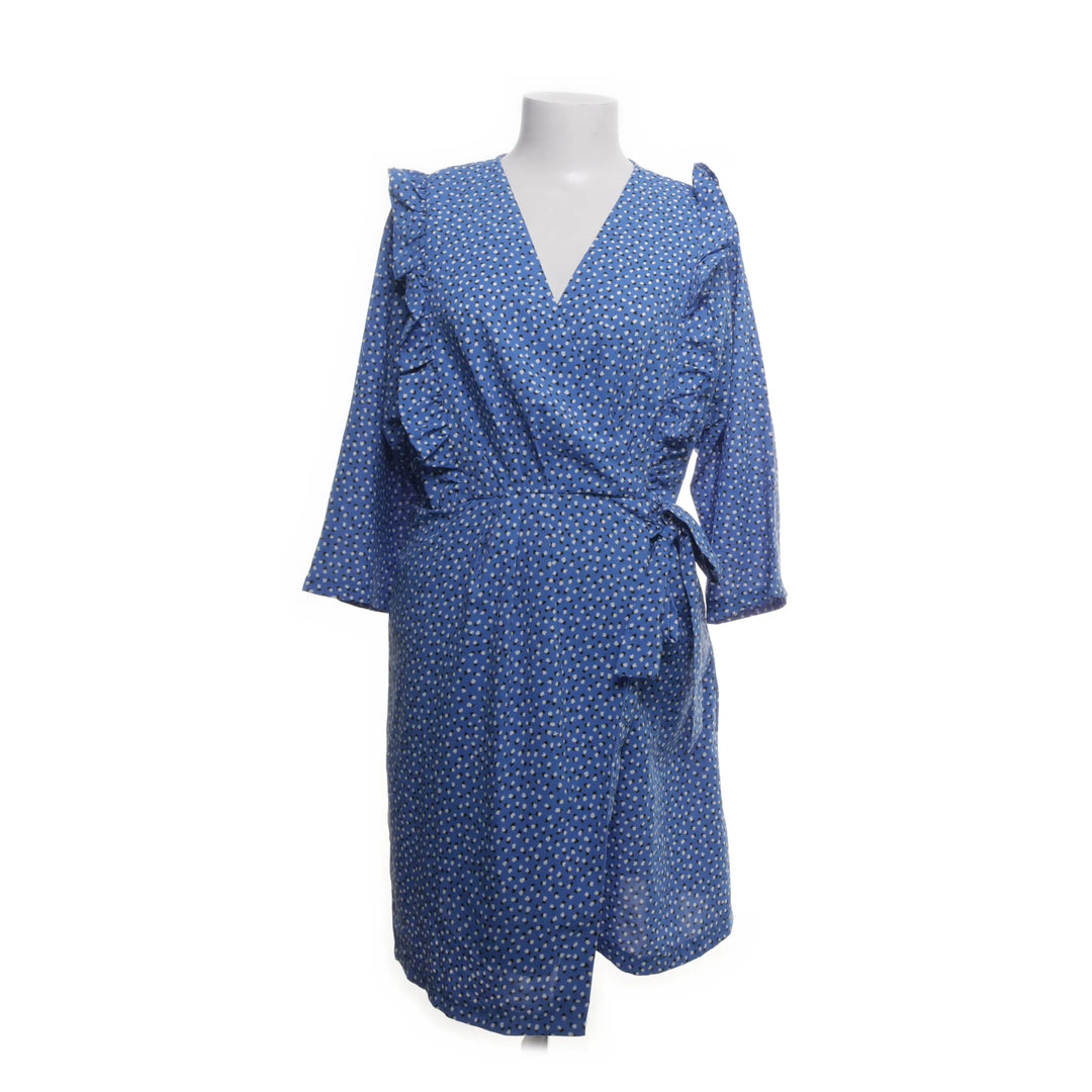 Lili & Lala | Blauw, Meerkleurig - Wikkeljurk