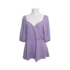 Happy Holly | Paarse Peplum Blouse