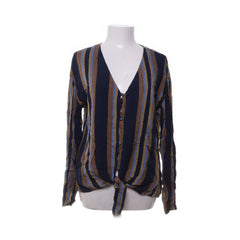 Como Blu | Blauw, Bruin, Geel - Blouse