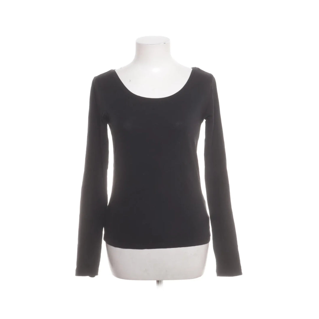 Lager 157 | Zwart - Lange mouwen shirt