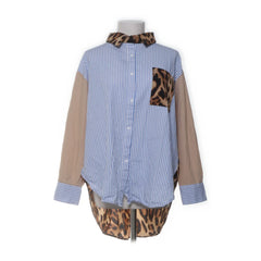 Luzabelle | Blauw, Wit, Meerkleurig - Shirt