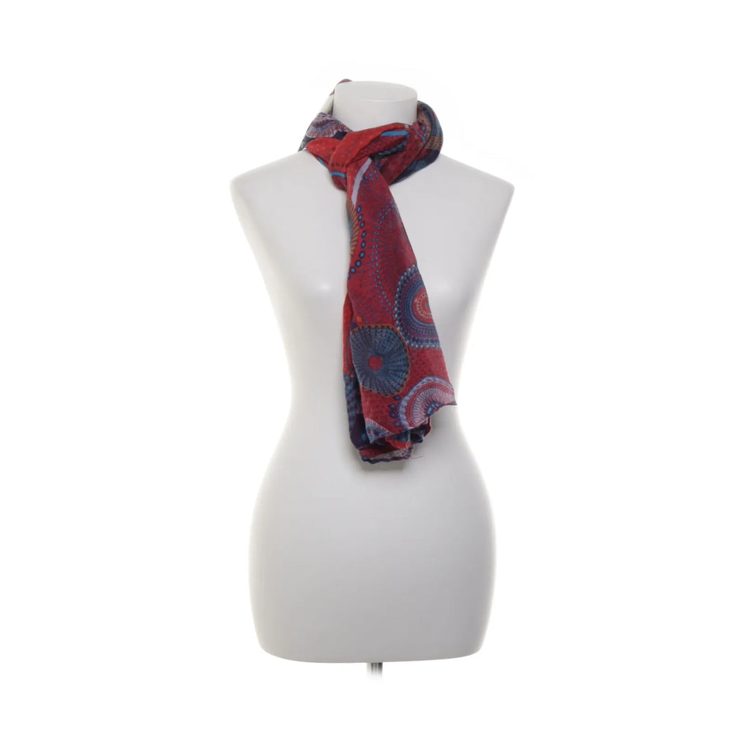 Barcelona | Rood, Blauw, Meerkleurig - Infinity scarf