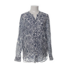Marc O'Polo | Grijze bloemenprint blouse