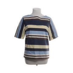 Baum Und Pferdgarten | Gestreept Multicolor T-shirt