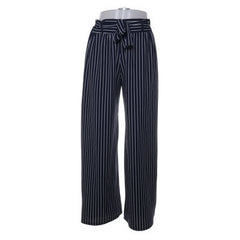 Blauw, Wit - Palazzo broek