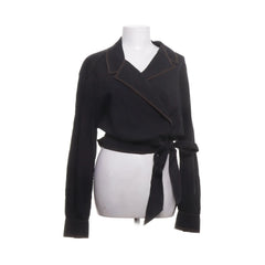 Scotch & Soda | Zwart - Wikkelblouse