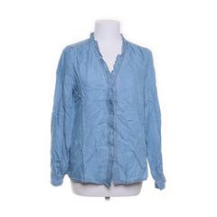 Majolica | Blauw - Denim blouse