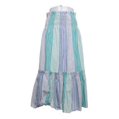 Nue Notes | Pastel gestreepte maxi-rok