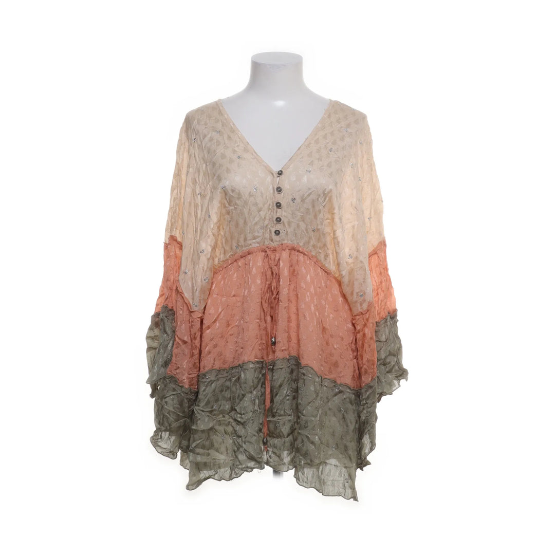 NKN Nekane | Beige, Bruin, Groen - Blouse