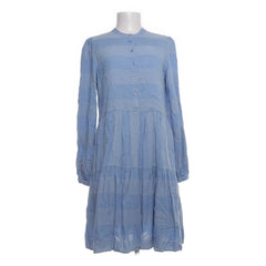 Y.A.S | Blauwe Gelaagde Katoenen Jurk