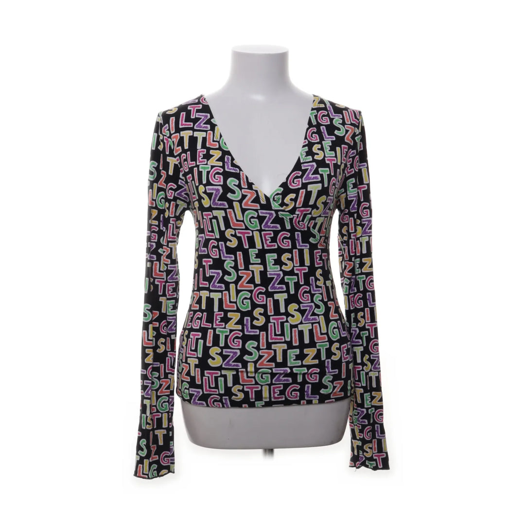 Stieglitz | Zwart, Meerkleurig - Wikkeltop