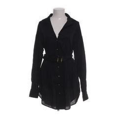 Hannalicious x NA-KD | Zwart - Blousejurk