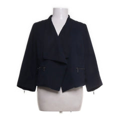 Comma | Marineblauwe cropped blazer