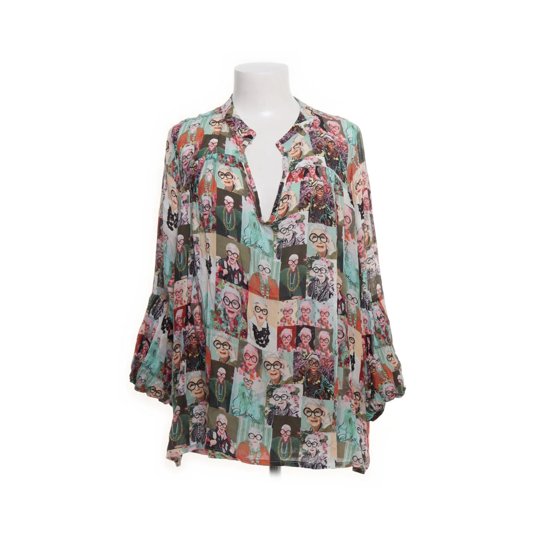 Love Forever | Groen, Meerkleurig - Blouse