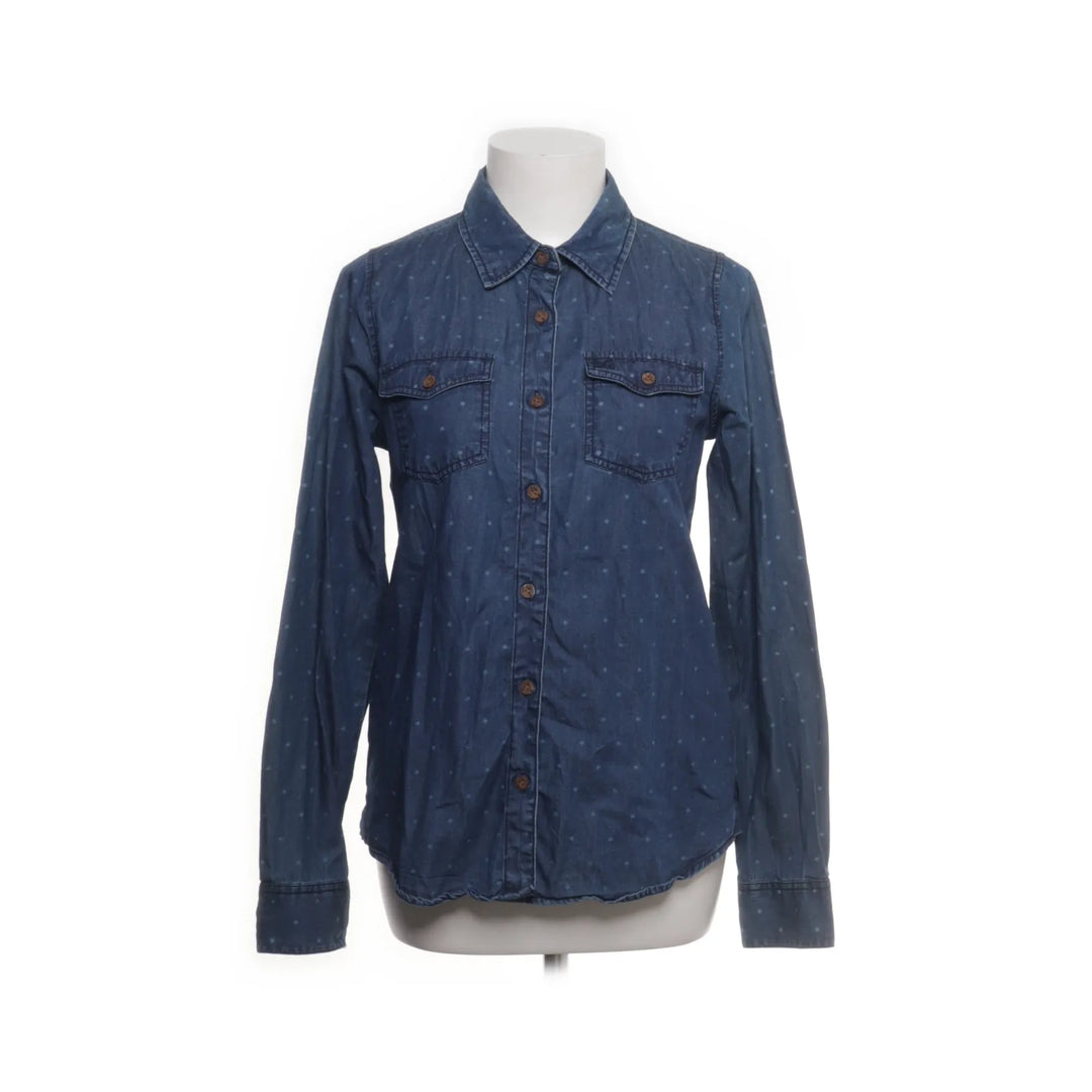 Anti Blue | Blauw - Denim blouse