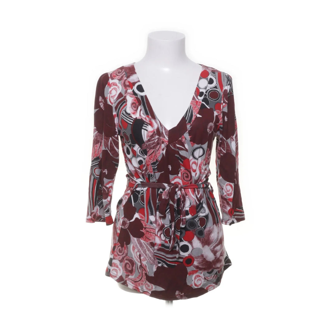 Sorbet | Rood, Meerkleurig - Wikkelblouse