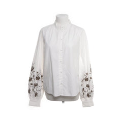 VILA | Witte blouse met bloemenborduursel