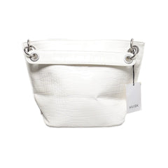 Tas | Witte lederen schoudertas